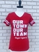 Our Town Our Team Women's V-Neck - 3537-CAJUNS
