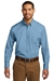 Port Authority Long Sleeve Carefree Poplin Shirt - W100-CIVIL