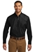 Port Authority Long Sleeve Carefree Poplin Shirt - W100-PETROL