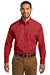Port Authority Long Sleeve Carefree Poplin Shirt - W100-ELECT