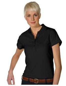 Womens Moisture Management Hi-Performance Polo Shirt 