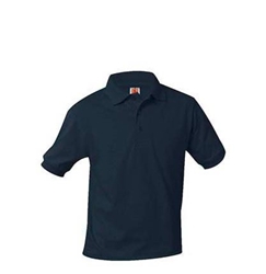 Berchmans Navy Jersey Knit Shirt 