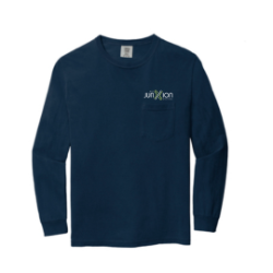 Comfort Colors Heavyweight Ring Spun Long Sleeve Pocket Tee 