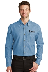 Port Authority Long Sleeve Denim Shirt 