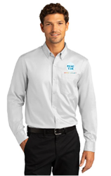 Port Authority Long Sleeve SuperPro React Twill Shirt 
