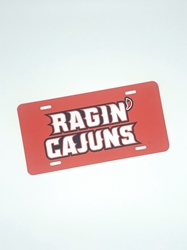 Ragin Cajun License Plate 