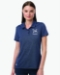 Women's 4-Way Stretch Printed Polo - A717-PE