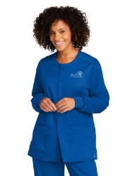 WonderWink Unisex WorkFlex Snap-Front Scrub Jacket 